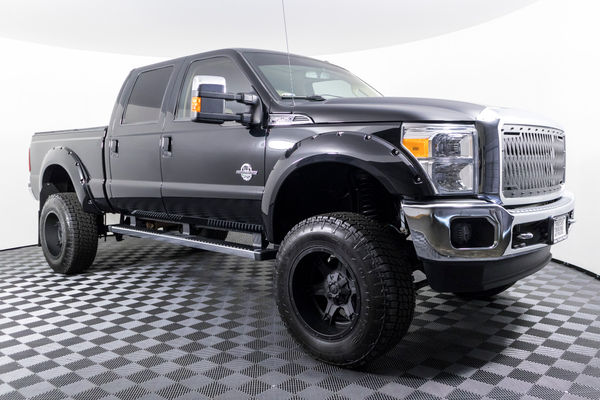 Used Lifted 2016 Ford F 250 Lariat 4x4 Diesel Truck For Sale