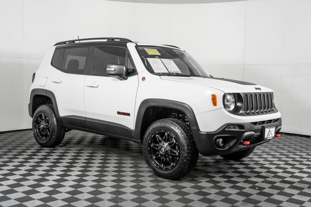 Lifted Jeep Renegade >> Used Lifted 2018 Jeep Renegade Trailhawk 4x4 Suv For Sale Lifted Jeep Renegade >> Used Lifted 2018 Jeep Renegade Trailhawk 4x4 Suv For Sale