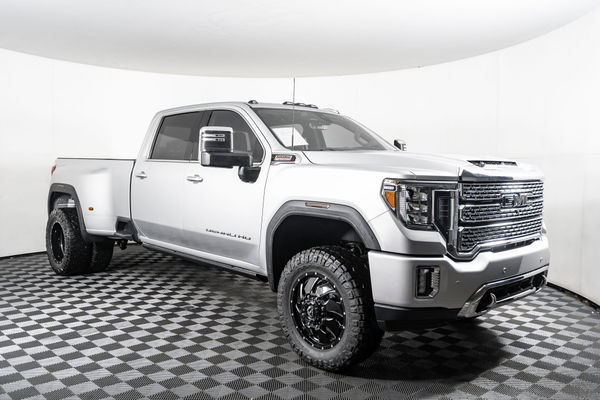 Used Lifted 2020 Gmc Sierra 3500 Denali Dually 4x4 Diesel Truck For Sale Northwest Motorsport