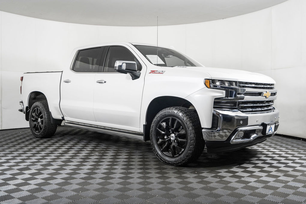 Used 2021 Chevrolet Silverado 1500 LTZ 4x4 Diesel Truck For Sale